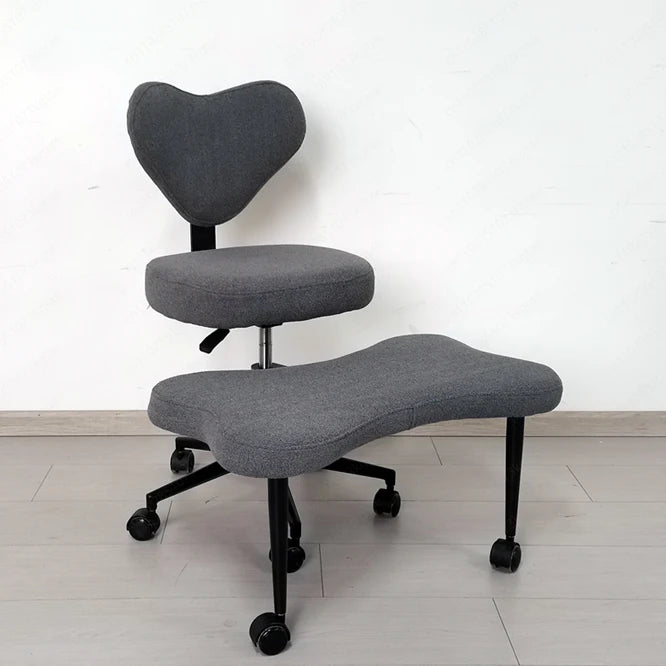 Modern comfortable cross-legged lazy chair squatting computer seat, suitable for long-term sitting in dormitories and offices
