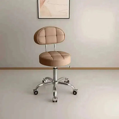 Big work stool hair cutting chair rotating lifting round stool pulley hair salon special beauty stool