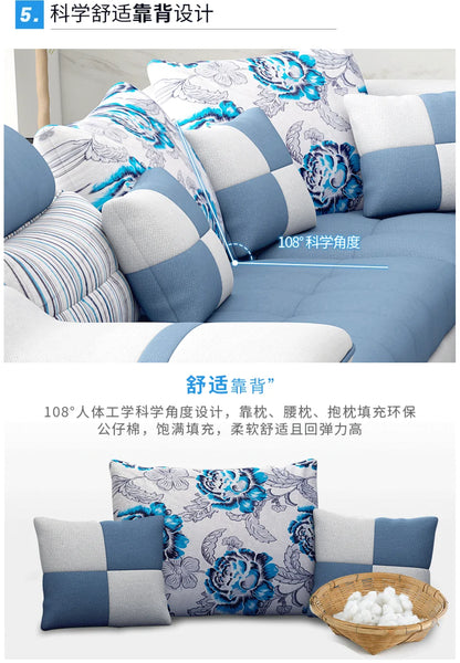Living Room Minimalist Sofa Sectional Luxury Modern Home Sofa Lazy Comfortable Canape Salon De Luxe Furniture Accessories