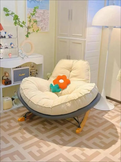 Lazy Couch Penguin Rocking Chair Indoor Leisure Rocking Chair Lounge Chair Rocking Daybed Adult Lounge Snail Balcony Home Egg