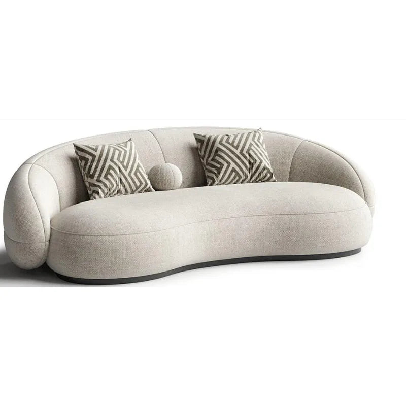 Nordic Luxury Living Room Sofa Minimalist Family Puff Comfortable Living Room Sofa Relaxing Couch Woonkamer Banken Furnitures