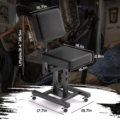 TAIDU Multi Functional Tattoo Chair Leathery Back Adjust Tattoo Salon Chairs Steel Frame Lift Tattoo Bench For Tattoo Artist