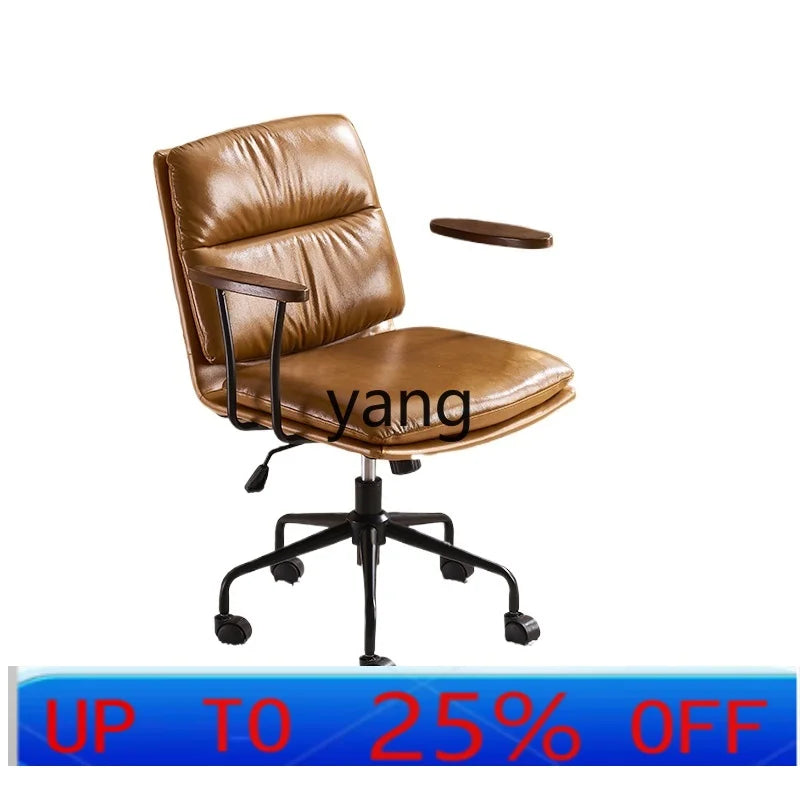 LTT Comfortable and sedentary light luxury office chair Study dormitory study chair
