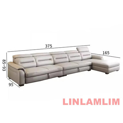 Customizable  Multifunctional Convertible Sofa Bed With Eletric Recliner, Folding Sofa Cama