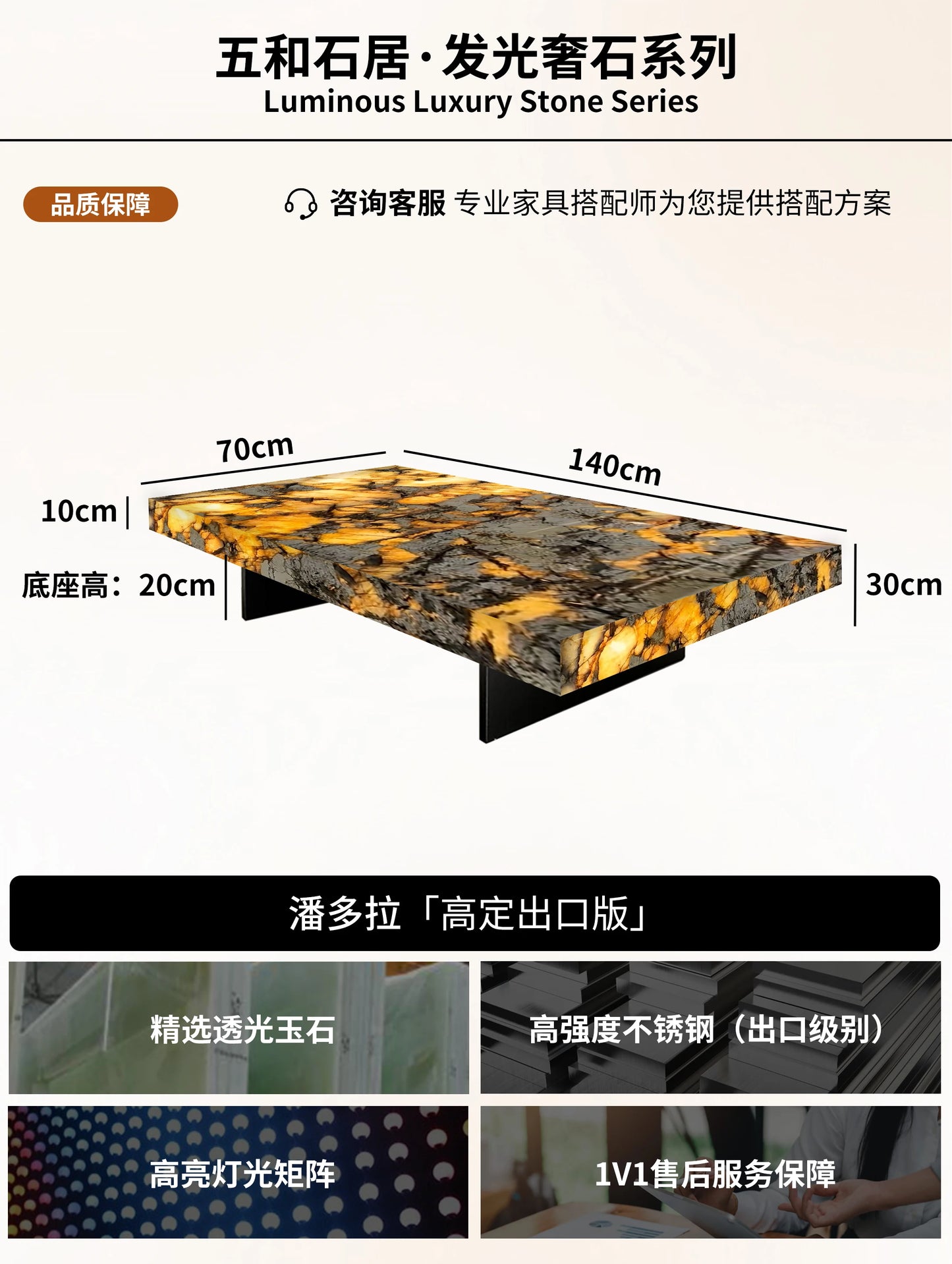 Rectangle Italian Marble Coffee Table Modern Style Luxury Minimalist Unique Coffee Table Living Room Mesa Centro Salon Furniture