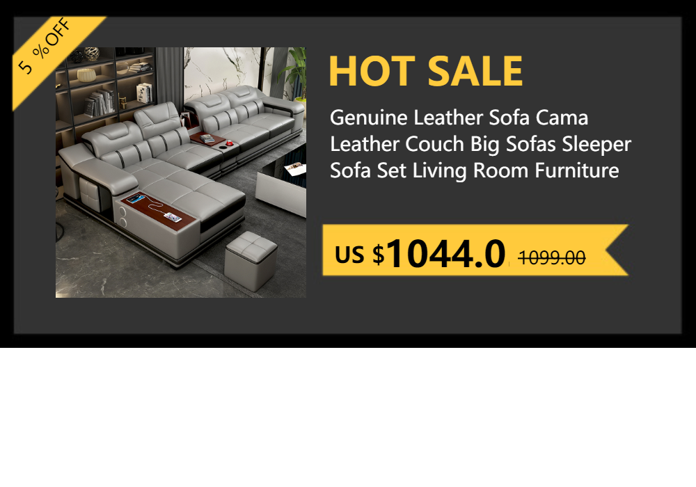 Linlamlim Modern Living Room Sofas L Shape Corner Italian Genuine Leather Couch with Speake,Radio,USB, Bluetooth, Cup Holder