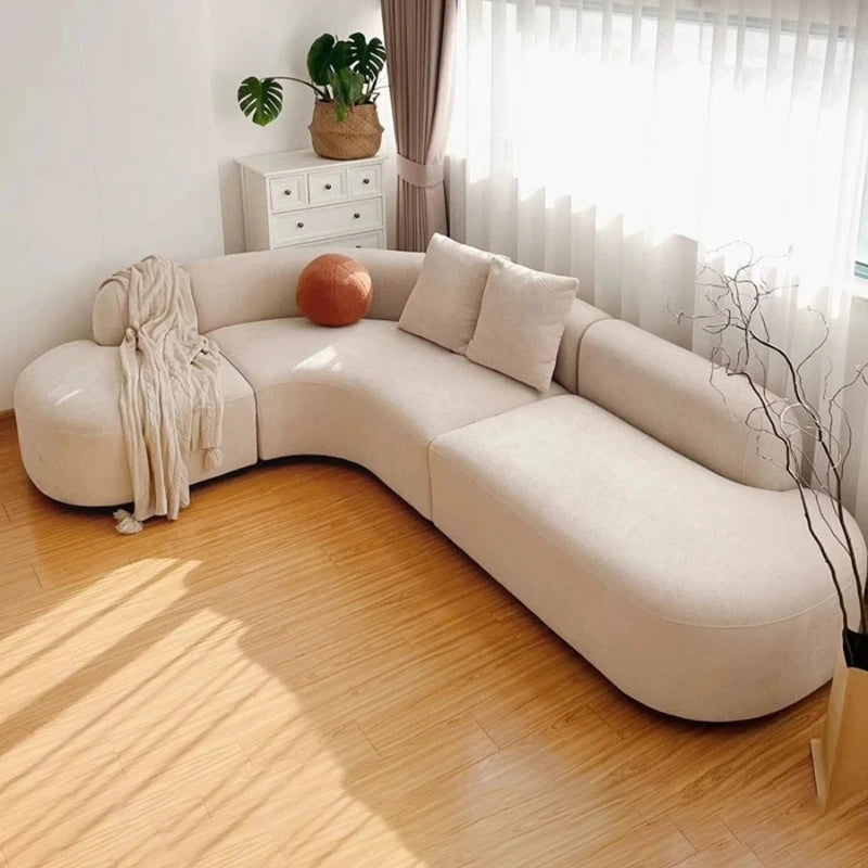 Corner Hotel Lobby Beauty Salon Card Seat Rest Area Reception Sofa