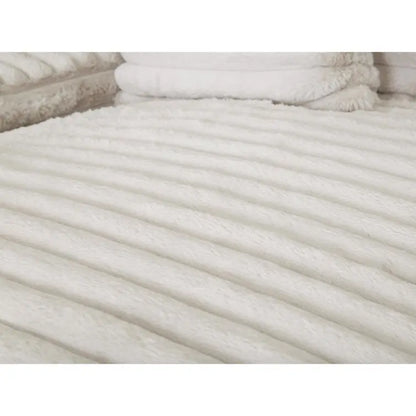 Custom ATUNUS American Thick Striped Corduroy Plush Modular Sectional Sofa Couch Set Compression Fabric Living Room Sofa