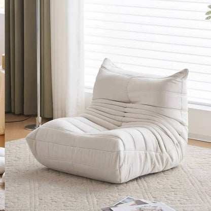 Lazy sofa bean bag balcony bedroom living room caterpillar lazy sofa reclining single sofa super comfortable