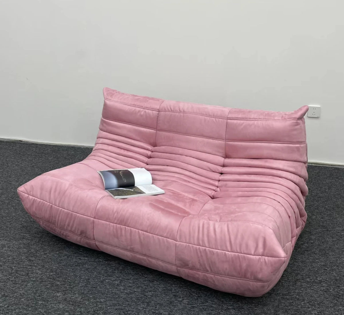 Two sofas, wife's favorite, daughter's favorite, the best seat for taking a shower, caterpillar sofa, luxury item Luxury has con