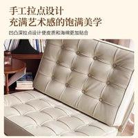 Barcelona single sofa chair living room bedroom designer lazy lounge chair network red small sofa chairs