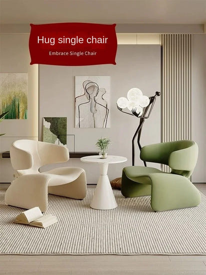 Creative Single Sofa Designer Single Chair Negotiation Table And Chairs Leisure Sofa Rest Area Hotel Sofa Chairs