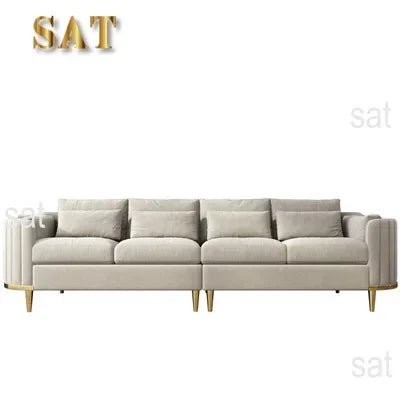 Dubai Luxury Fabric Sofa Set Living Room Couch Furniture Curved Home Sofa Set 1+2+3