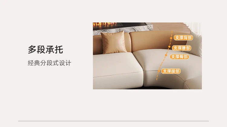 Hotel Curved Sofa Designer Leisure High Quality Hallway Aesthetics Modern Balcony Sofas Leisure Gaming Muebles Home Furniture