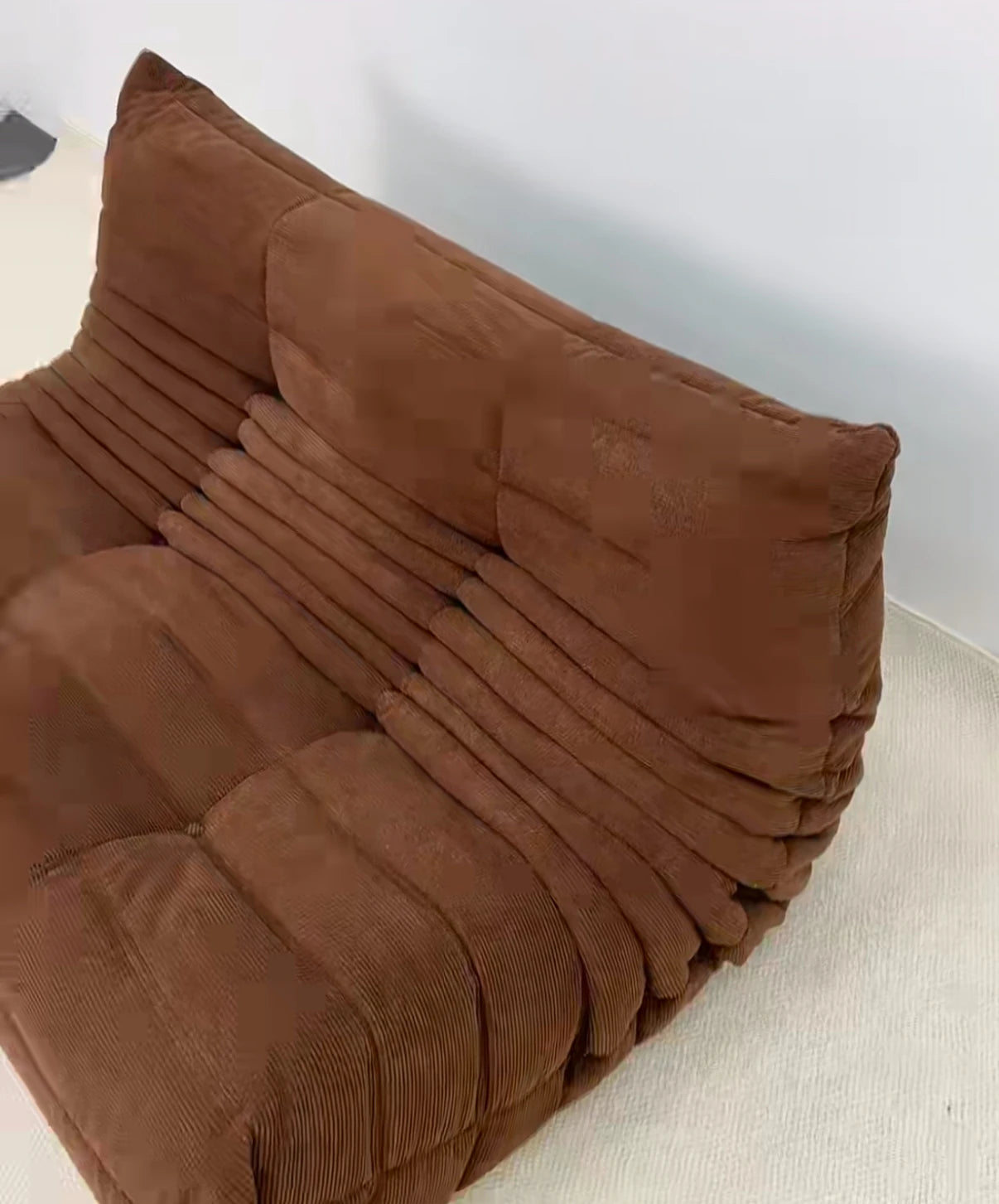 Two sofas, wife's favorite, daughter's favorite, the best seat for taking a shower, caterpillar sofa, luxury item Luxury has con