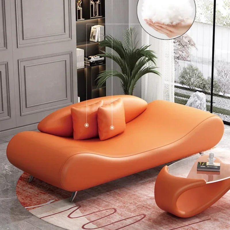 Designer Luxury Living Room Sofas Office Minimalist Nordic Modern Sofas Relaxing Hallway Cheap Bedroom Wood Divano Furniture