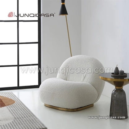 Modern Design Semi Circle Hotel Sofa Round Velvet Fabric Sectional Curved Sofas for Living Room Set