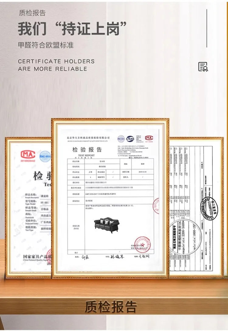 Customizable American Country Vintage Log Leather Sofa