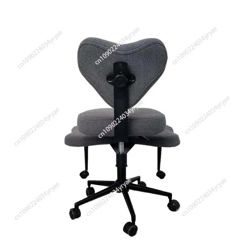 Cross Leg Chair - Meditation Chair with Wheels, ADHD Chair, Height Adjustable Seat, Adjustable Footstool