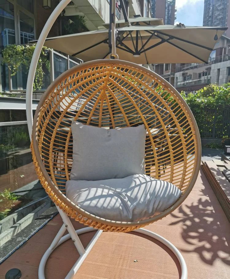 Interior and exterior swings for household balcony hammock outdoor imitation rattan chair round cradle chair hanging chair