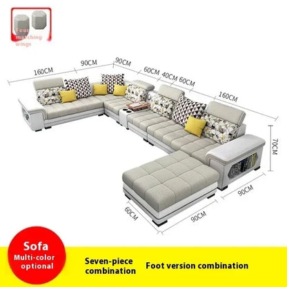 Modern Minimalist Adults Sofa Nordic Style Floor Ergonomic Living Room Sofa Canape Chaise Comfort Canape Salon Home Furniture