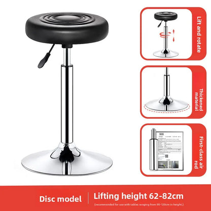 Bar chair swivel chair lift bar chair swivel bar stool haircut chair high stool round stool beauty stool