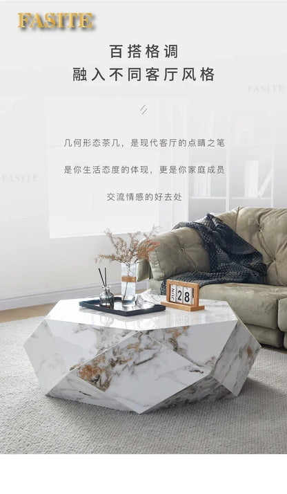 Unique Living Room Coffee Table Modern White Platform Coffee Table Home Bowl Topper Italian Marble Top Economical