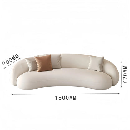 Oversized Designer Living Room Sofas Minimalist Curved Modern Living Room Sofas Lounges 2 Seater Divano Soggiorno Home Furniture