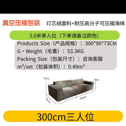 French Classic Living Room Sofas Simple Rustic Comfy Upholstered Living Room Sofas Boneless Modern Sofa Compressé Home Furniture