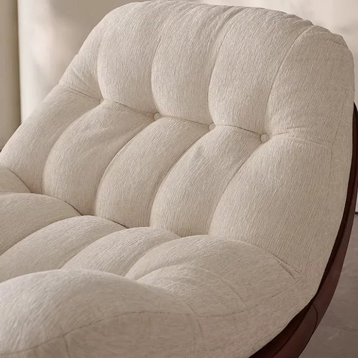 Minimalist rotating single sofa living room design fabric balcony lazy medieval leisure chair recliner