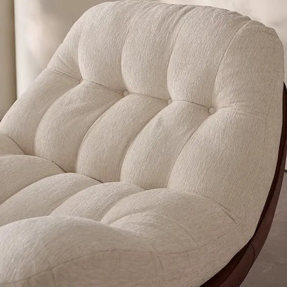 Minimalist rotating single sofa living room design fabric balcony lazy medieval leisure chair recliner