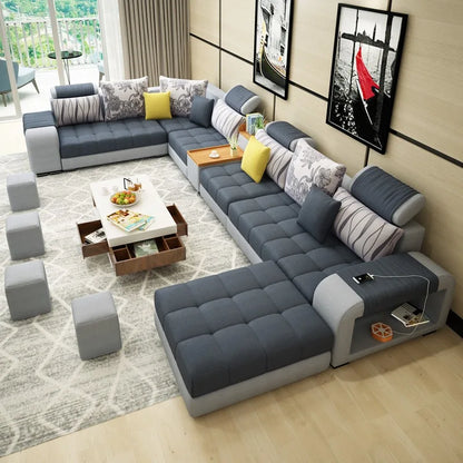 Sofa Elegant Modern Comfortable Design Bed Sofa Reclining  Home Furniture