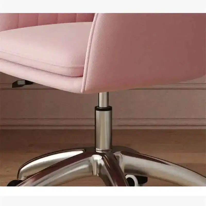 Modern pink Office Chairs for Office Furniture Comfortable Back Lift Swivel computer Chair Home Bedroom Leisure gaming chair K