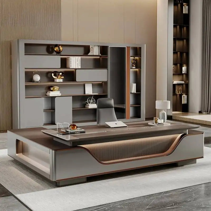 Drawers Wood Office Desks Organizer Stand Computer Portable Office Desks Study Modern Mesas De Computador Office Furniture