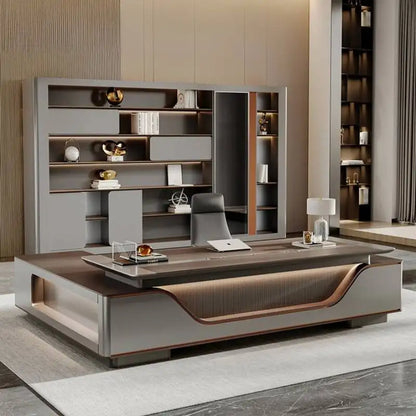 Drawers Wood Office Desks Organizer Stand Computer Portable Office Desks Study Modern Mesas De Computador Office Furniture