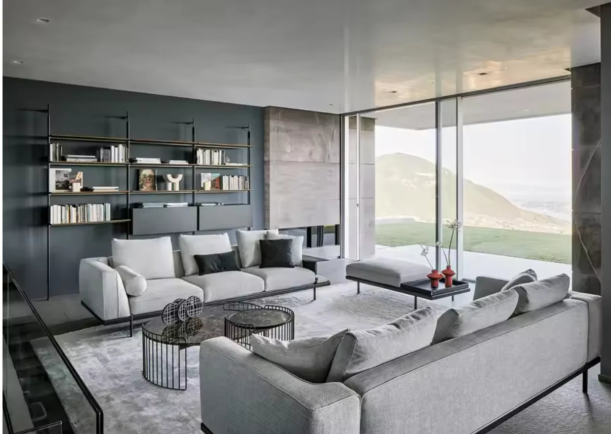 Villa Living Room Luxury Sofa Set Furniture Couch Living Room