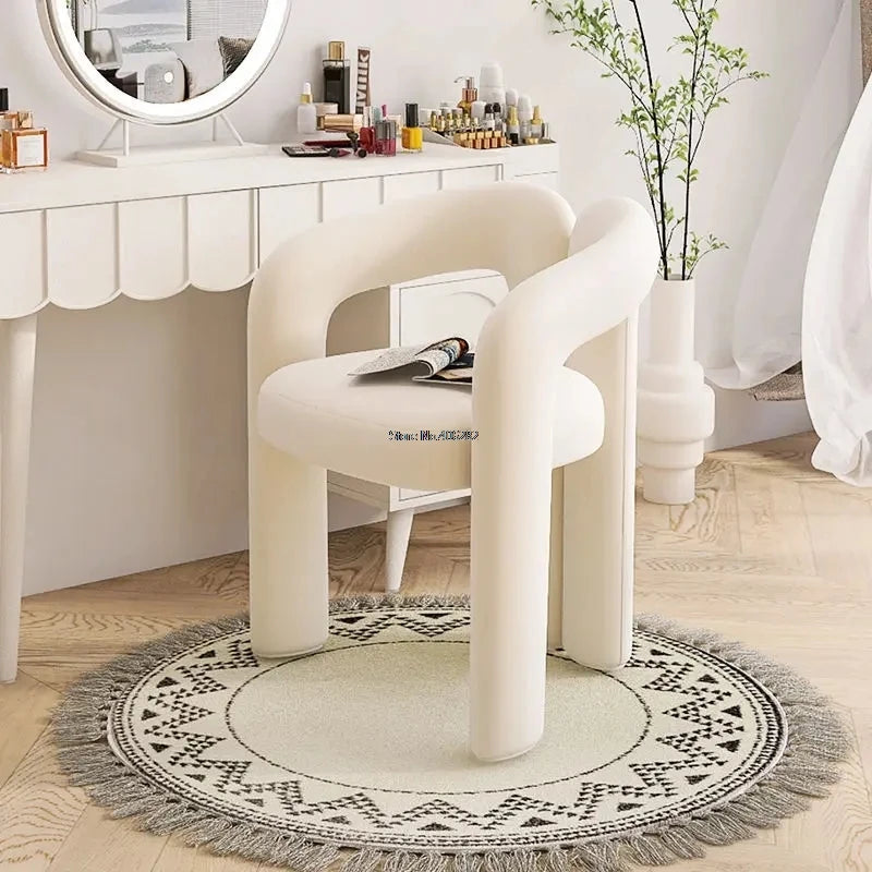 Richome Stool Dressing Chair Makeup Simplicity Modern Bedroom Home Use Light Luxury Dressing Table Simplicity Living Room Sofas