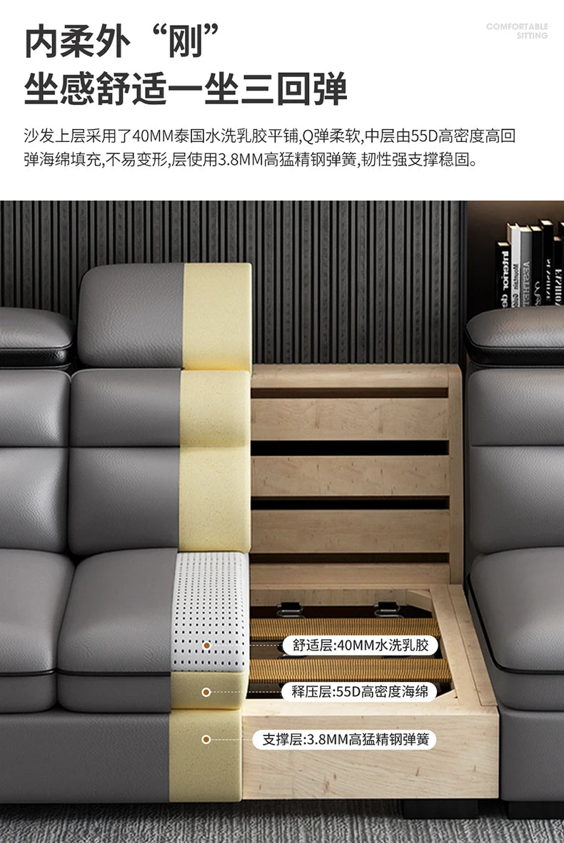 Longer Queen Living Room Sofas European Luxury Floor Folding Living Room Sofas Multifunctional Storage Sofas Camas Furnitures