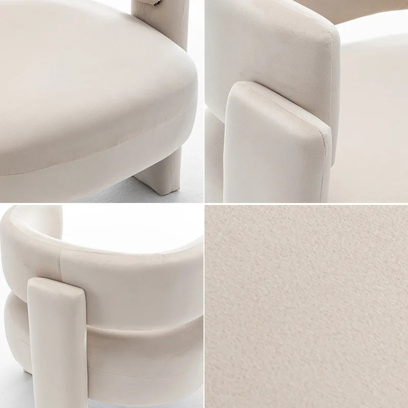 #For Luxury cream style new Chinese office simple integration super soft negotiation guest sofa chair leisure single chair