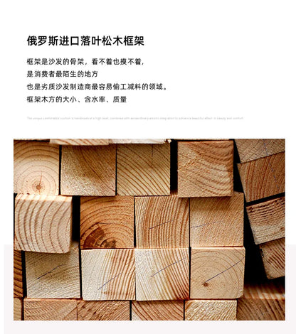 Sailing sofa retro oil wax leather super wide sitting depth adjustable backrest antique living room straight row sofa