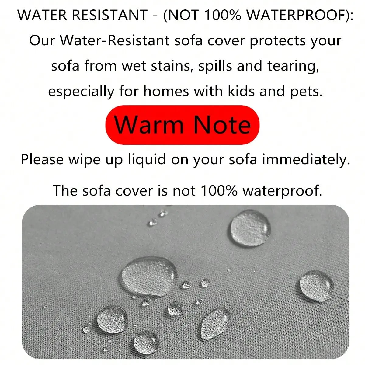 1pc Water-Reststant Polar Fleece Outdoor Sofas Covers, 230gsm Sofa Cushion Cover, Multiple Colors Available