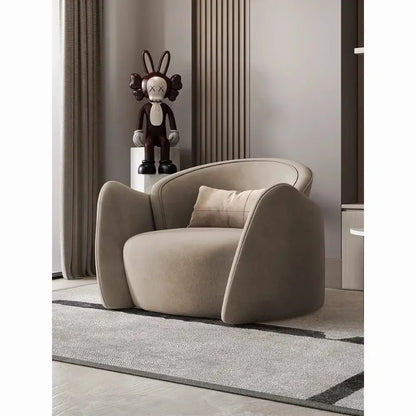 Living Room Leisure Home Hotel Reception Area Simple Sofa Chairs Chaise Lounge Light Luxury Single Sofa Chair Small Apartment