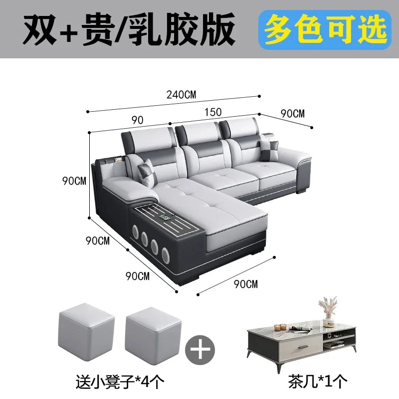 Seater Modern Sofa Ajustable Luxury Sectional Multifunctional Reclining Sofa Cushion Lazy Meubles De Maison Salon Furnitures