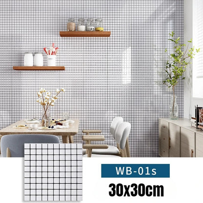 Self-adhesive Metal Mosaic Tiles Aluminum Composite Backsplash Gold Windmill Mosaic Glass Self-adhesive Kitchen Wall Decoration.