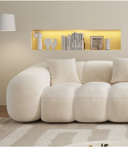 Designer Luxury Living Room Sofas House Nordic Family Elegant Relaxing Sofa Economic Apartment Minimalist Divano Hotel Furniture