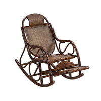Rattan Chair Elderly Balcony Outdoor Rocking Reclining Adult Home Living Room Leisure Nap Patio Escape
