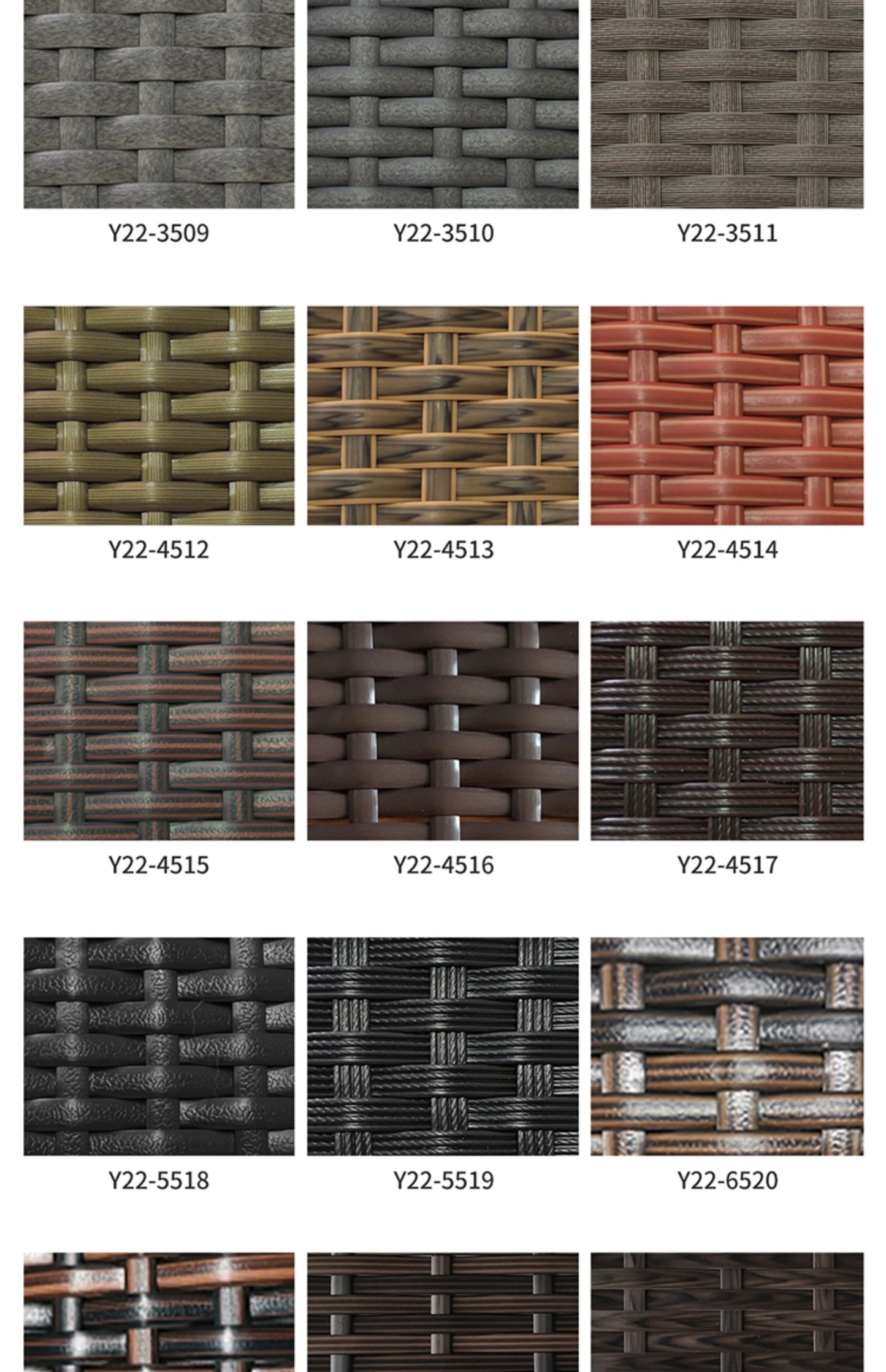 Outdoor sofa combination garden terrace leisure rattan circular courtyard outdoor open-air rattan chair sun room rattan sofa