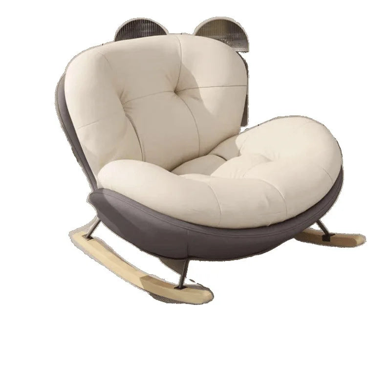 Lazy Snail Sofa Single Rocking Chair Super Soft Penguin Rocking Chair Balcony Living Room Leisure Lounge Chair Household Adult
