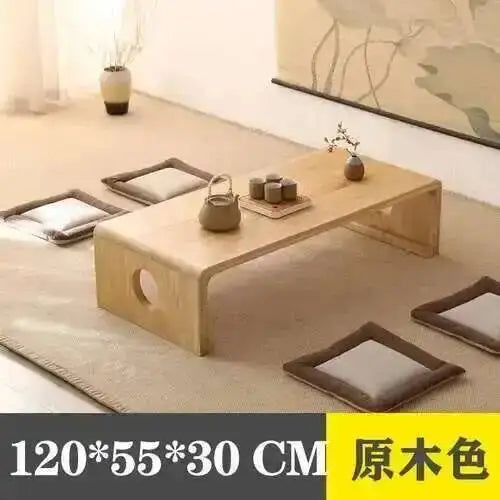Designer Wood Coffee Table Small Modern Decoration Books Side Table Simple Aesthetic Mini Mesas Bajas Chinese Style Furniture