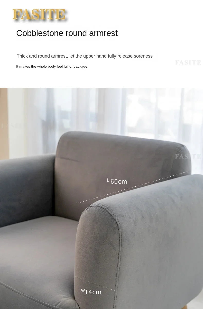 Modern Luxury Lazy Living Room Sofa Tatami Nursing Chair Single Simple Dormitory Sofa Bedroom Office  Home Furniture